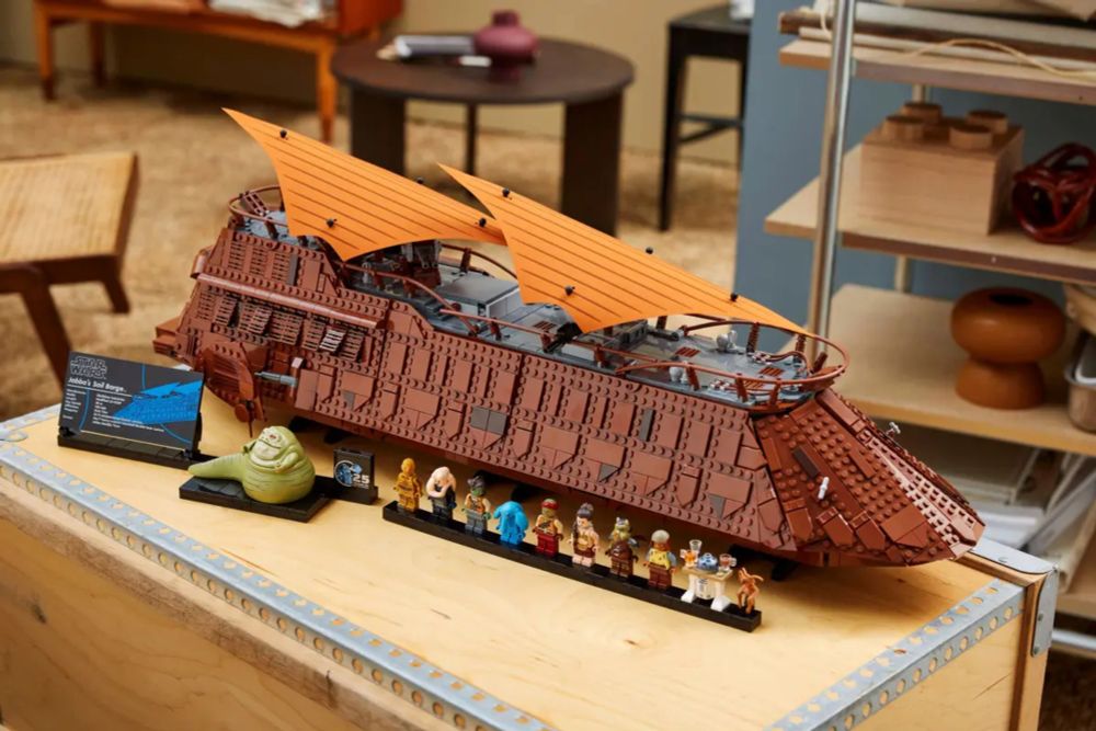 L'incroyable barge à voiles de Jabba le Hutt en LEGO - Le blog de Guillaume Ghrenassia