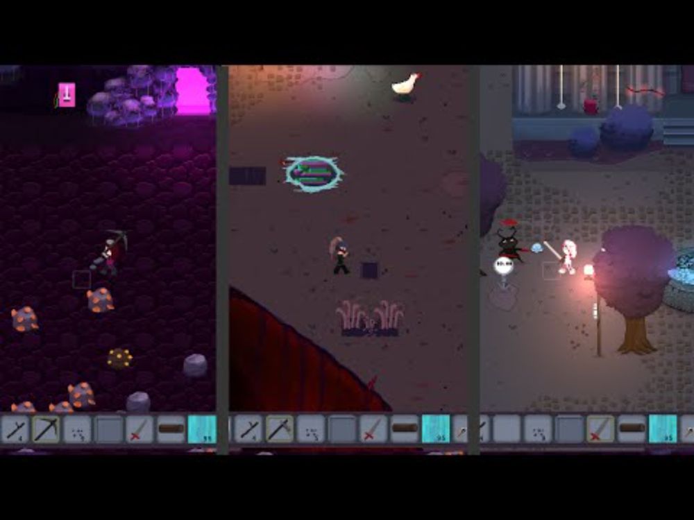 Adding Farming, Mining, and Combat to my game