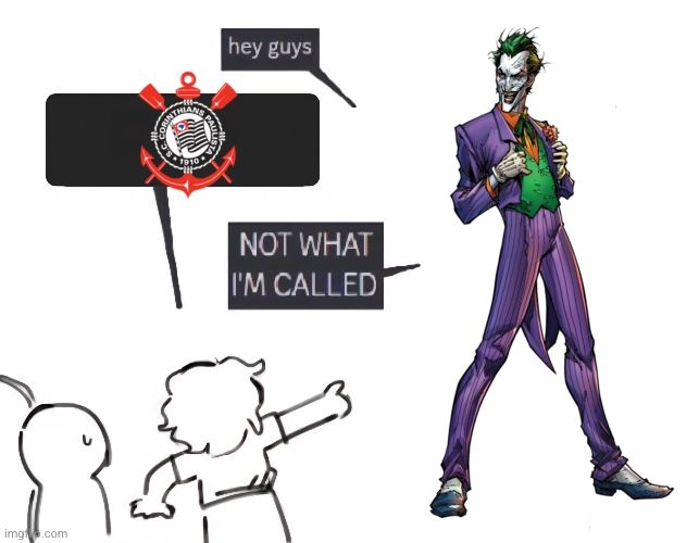 Estou virando o Corinthians