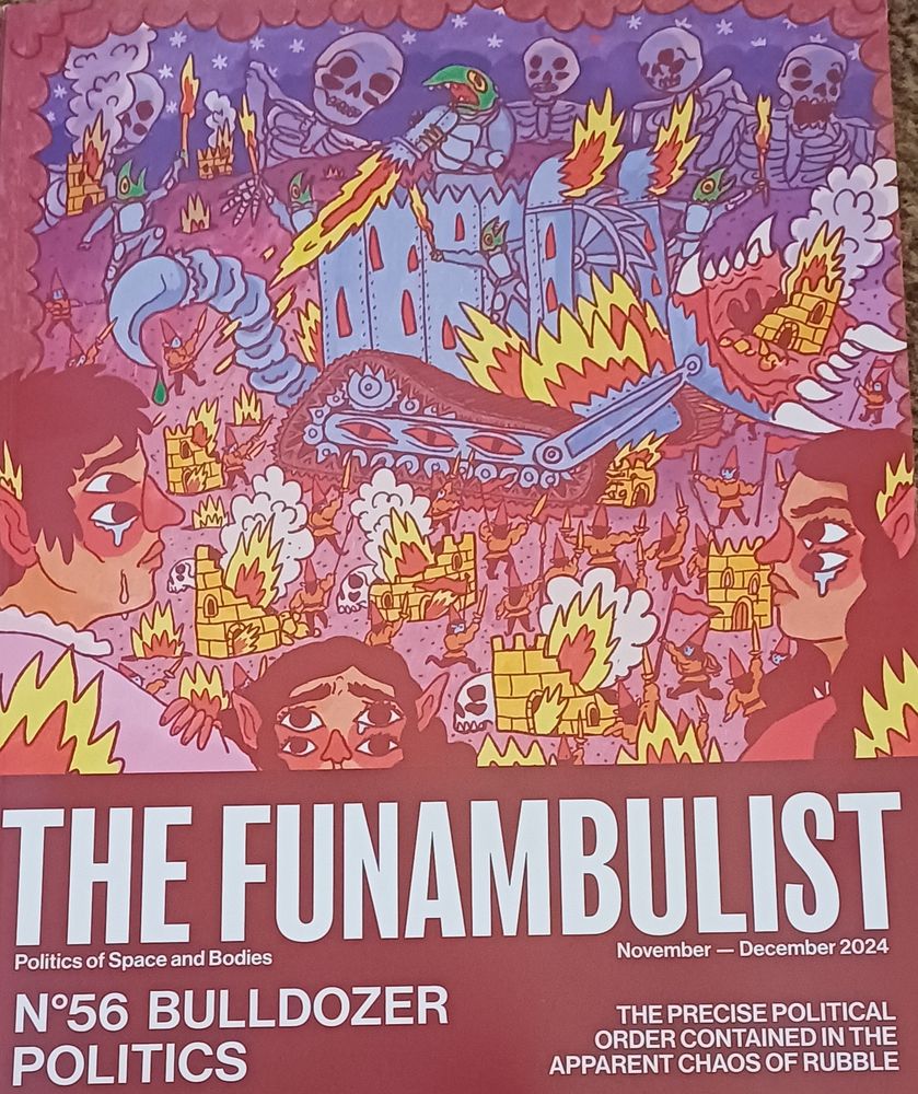 Magazine Cover for Funambulist