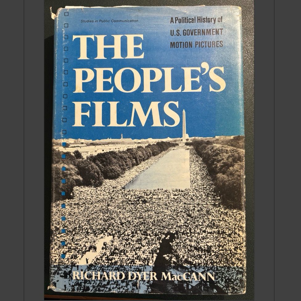 Book cover of The People’s Films by Richard Dyer MacCann (1973)