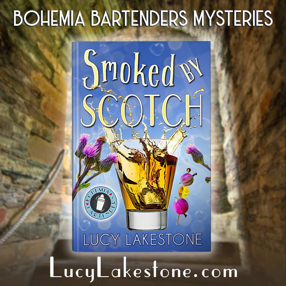 SMOKED BY SCOTCH, the new Bohemia Bartenders Mystery 