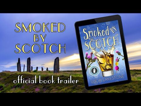 SMOKED BY SCOTCH by Lucy Lakestone - Bohemia Bartenders Mysteries: Official Book Trailer