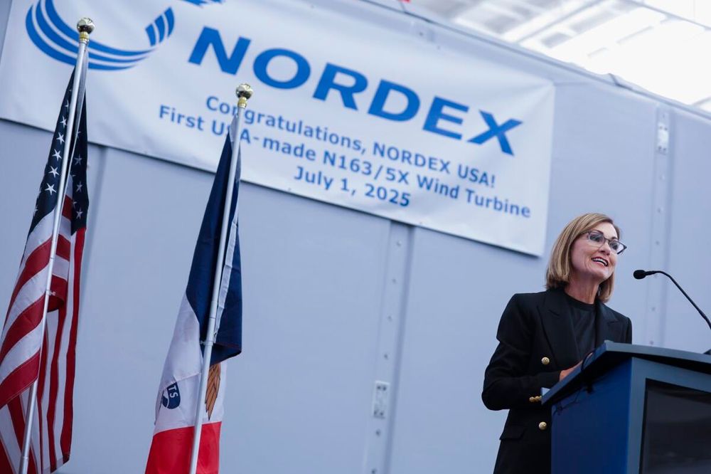 West Branch wind turbine production facility reopens 12 years after it was idled