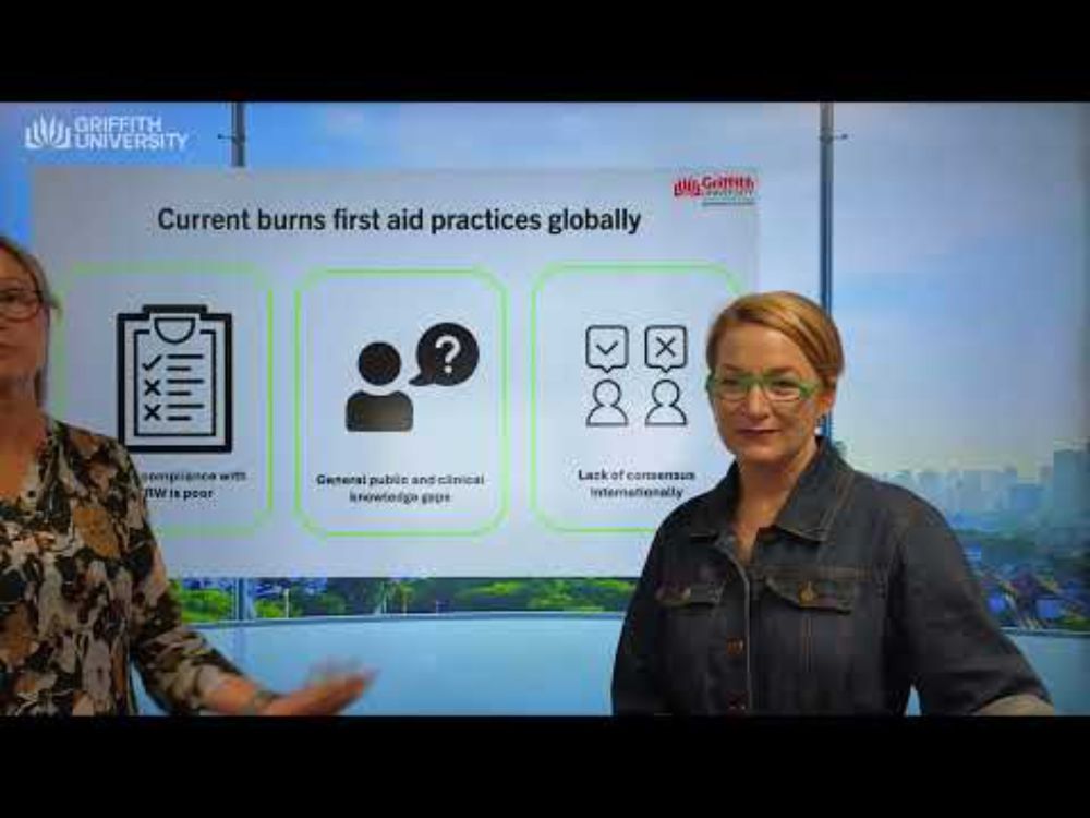 Professor Bronwyn Griffin shares her burn management research