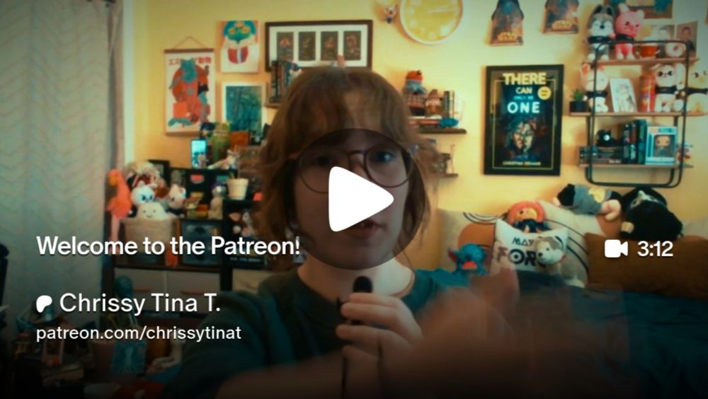 Welcome to the Patreon! | Chrissy Tina T.