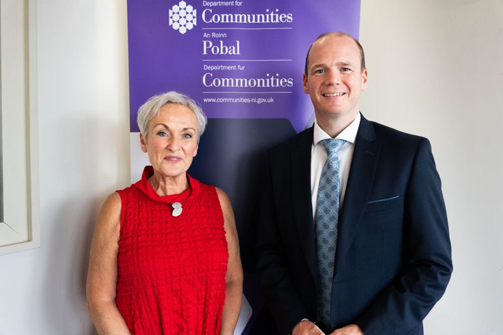 Siobhan Casey and Gordon Lyons. 