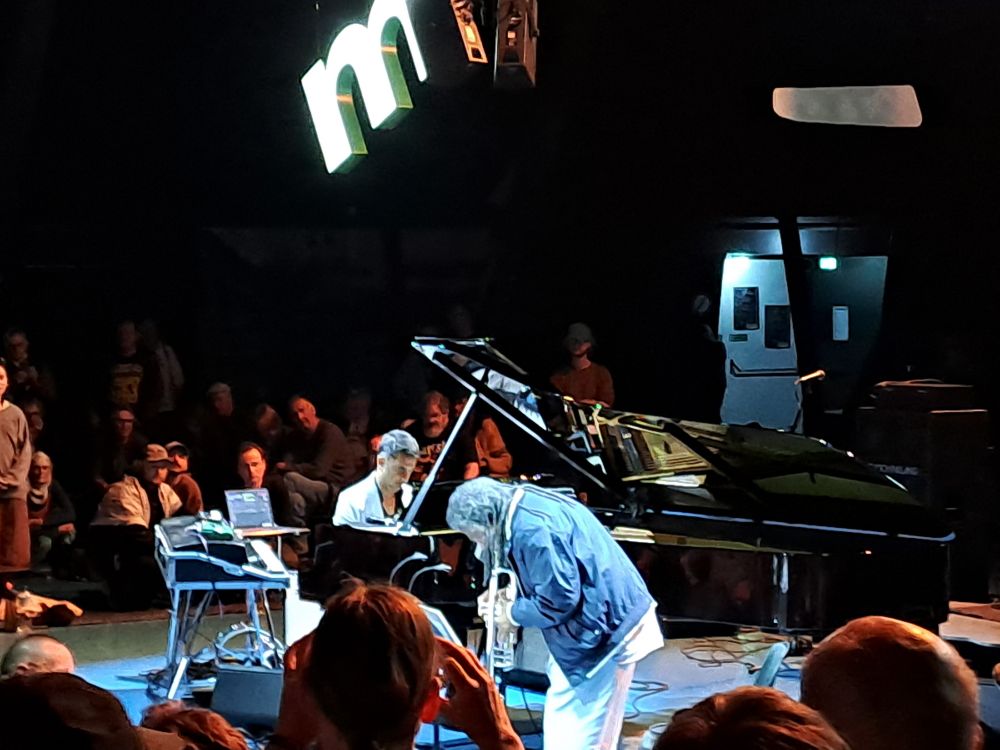 Vijay Iyer and Wadada Leo Smith I the main festival hall