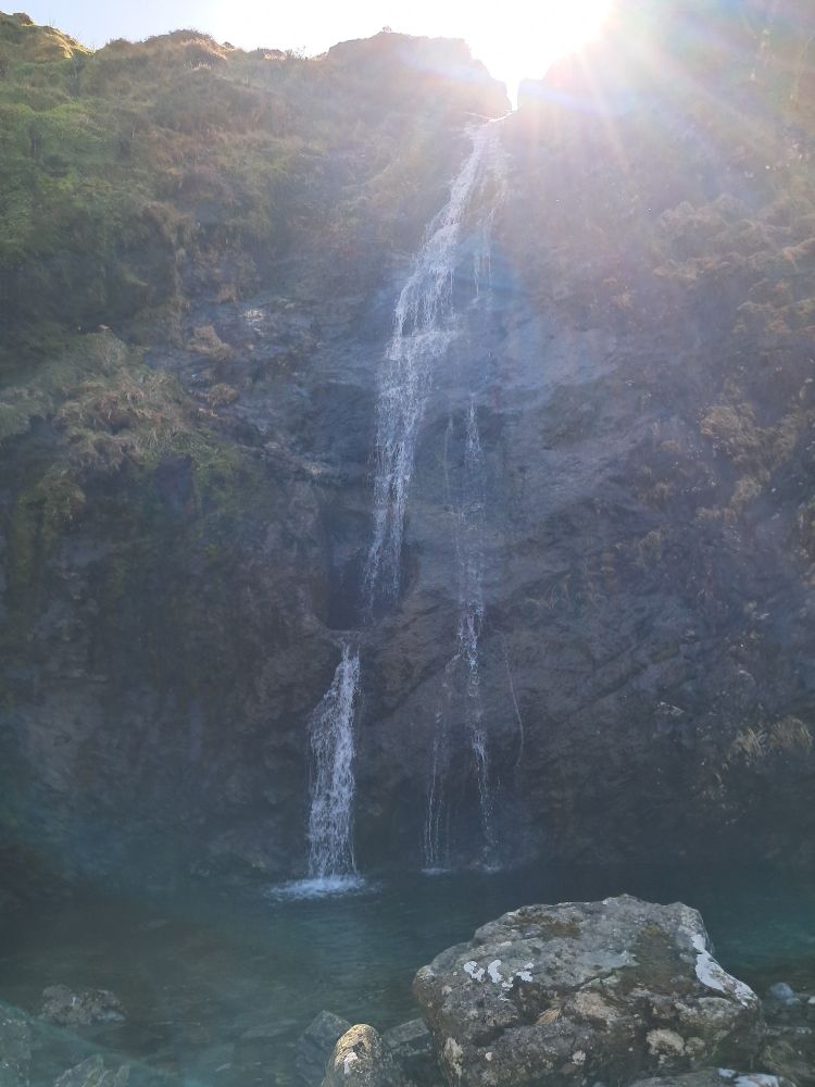 Waterfall swimming pool in Newlands beck