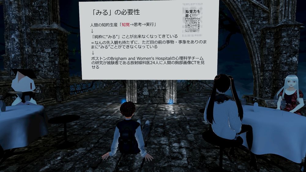 【メタバース芸大REST：公開授業「みる」1 『鑑賞の必要性』】2025/4/18 「みる」の必要性/神田房枝『知覚力を磨く 絵画を観察するように世界を見る技法』