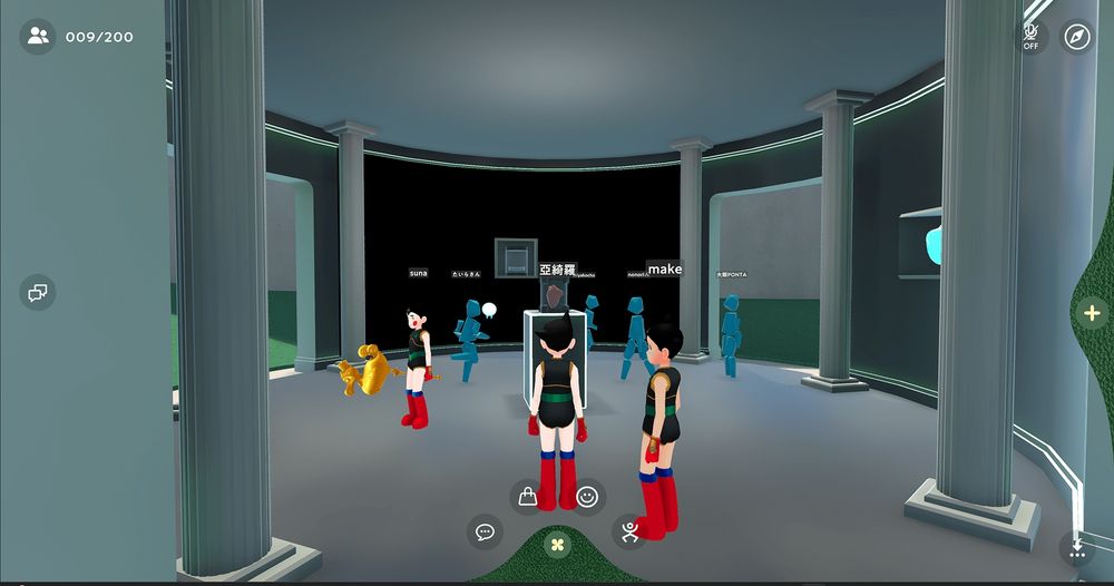 【Virtual EXPO 2025 / バーチャル万博～空飛ぶ夢洲～】2025/7/30 西ゲート。PASONA館。量産されるアトム達(笑)とiPS細胞の心臓のVR展示。