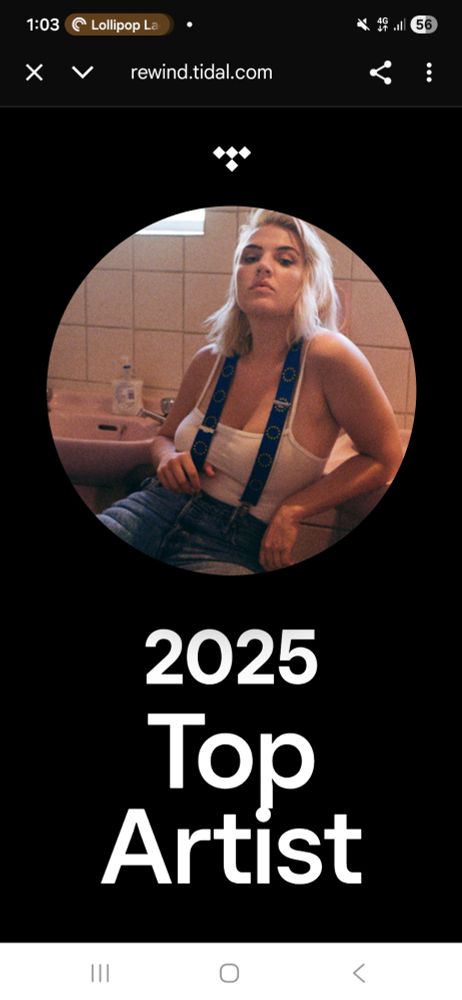 2025 top Artist: Self Esteem 