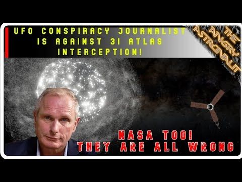 Unbelievable!  UFO Journalist Ross Coulthart against 3I Atlas intercept!  He's wrong!  Here's why: