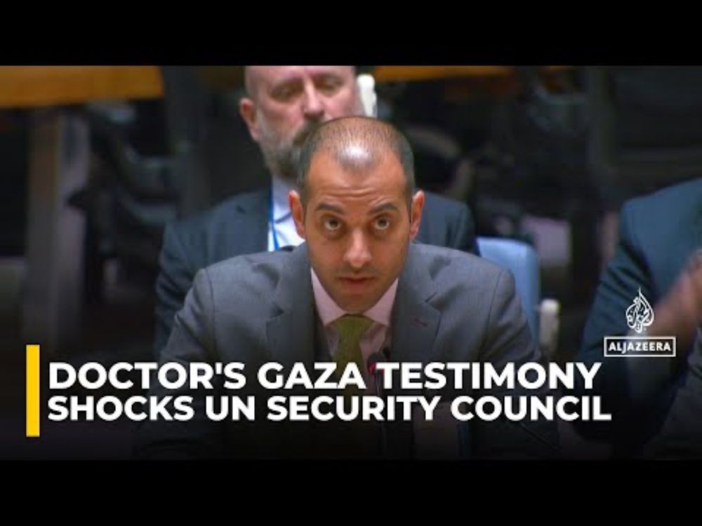 'Children ask why they survived': Doctor's Gaza testimony shocks UN Security Council
