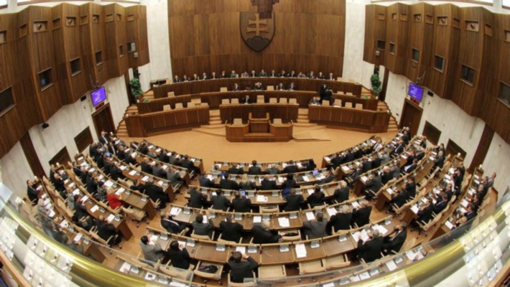 Slovak MP ousted from parliament over LGBTI sticker, insulted by ruling party MP