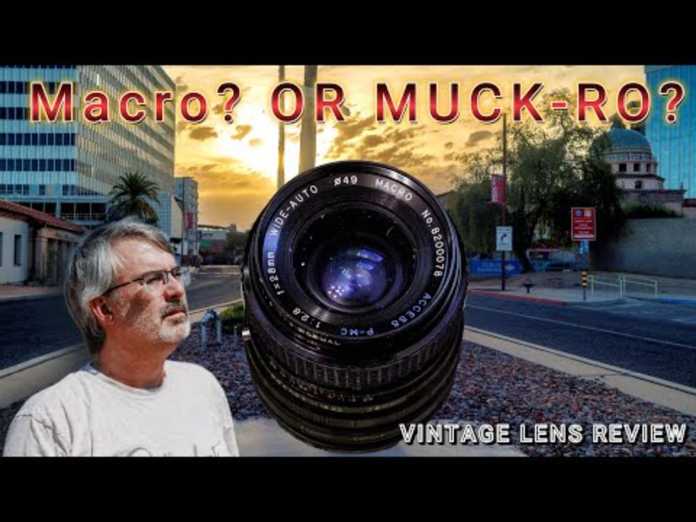 Vintage Lens Review: Access P-MC Wide-Auto Macro 28mm f2.8 FD Mount | Robot Impurity Photography