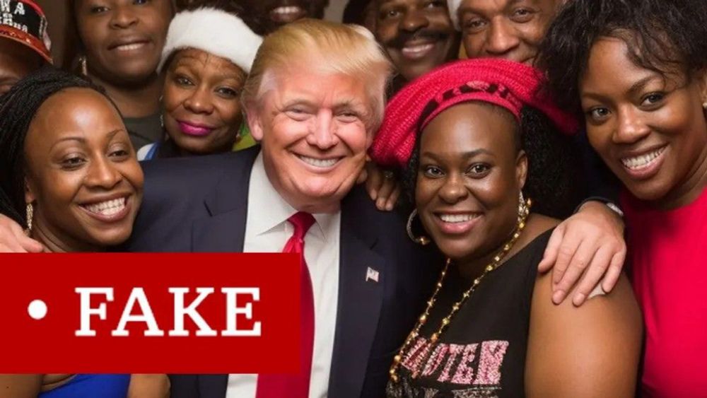 Trump's AI-Generated Black Friends