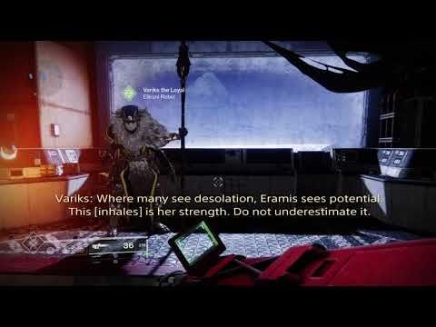 Idle Dialogue, Europa | Variks: "Where Many See Desolation, Eramis Sees Potential" | Beyond Light