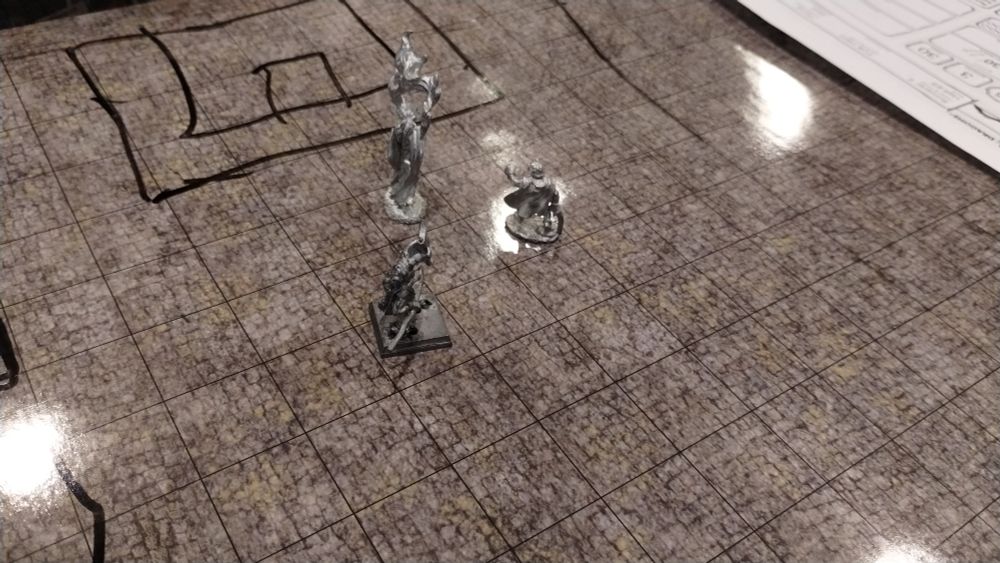 A rogue and a sorcerer hauled cockatrice corpses and their petrified druid companion to get magic items from Badja the bounty giver.
