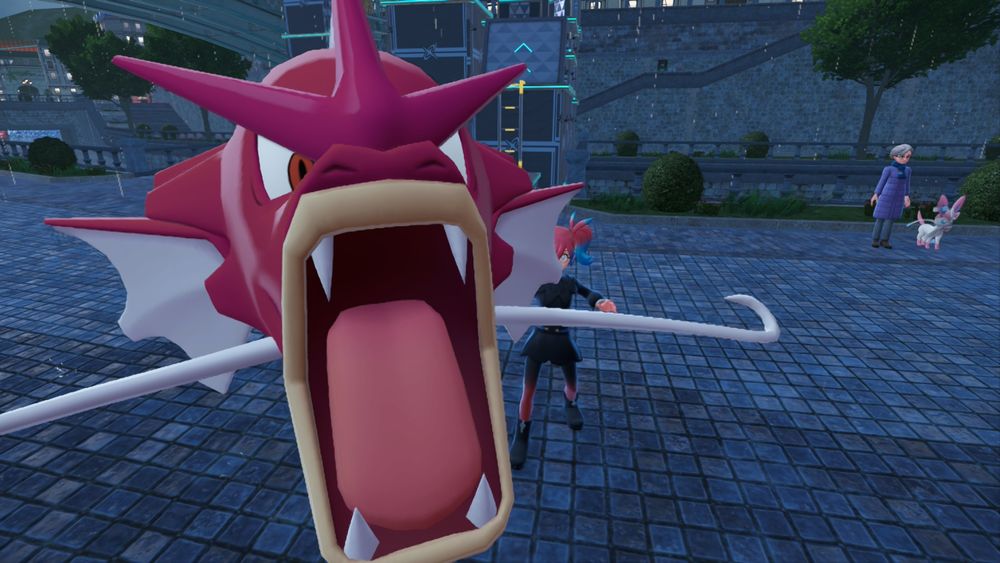 shiny gyarados when she GETS you