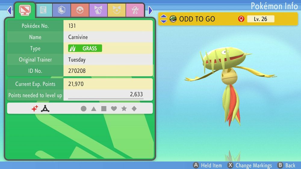 she is called odd to go