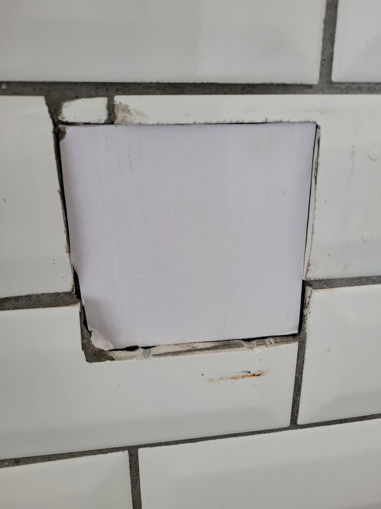 Abandoned outlet because they couldn't figure it out. 