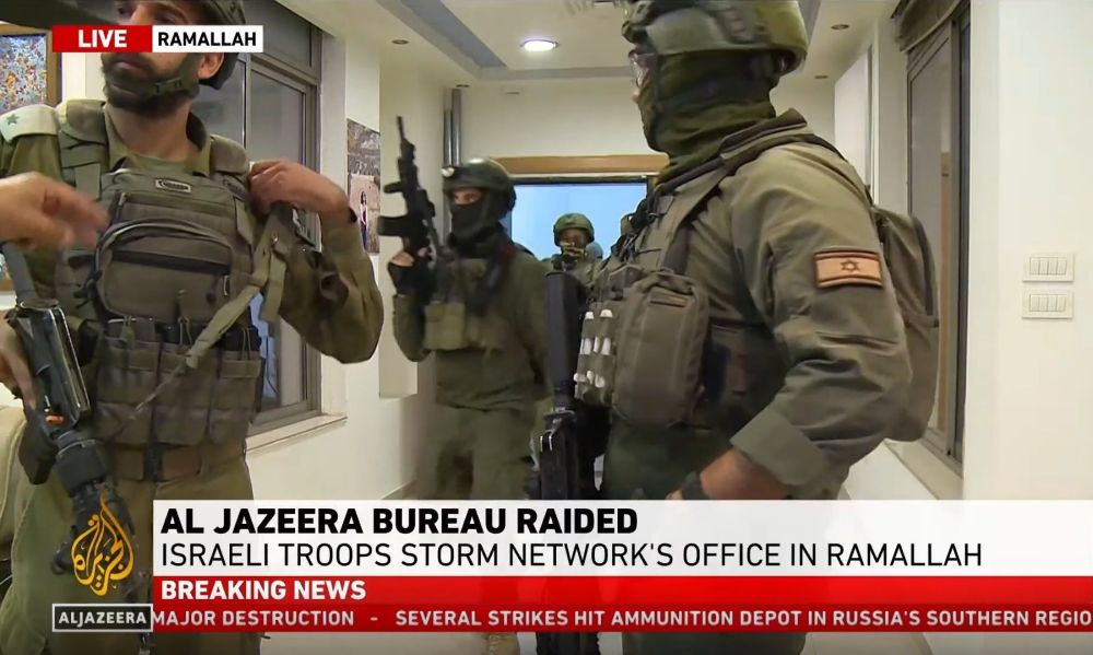 Israeli forces raid Al Jazeera’s office in Ramallah