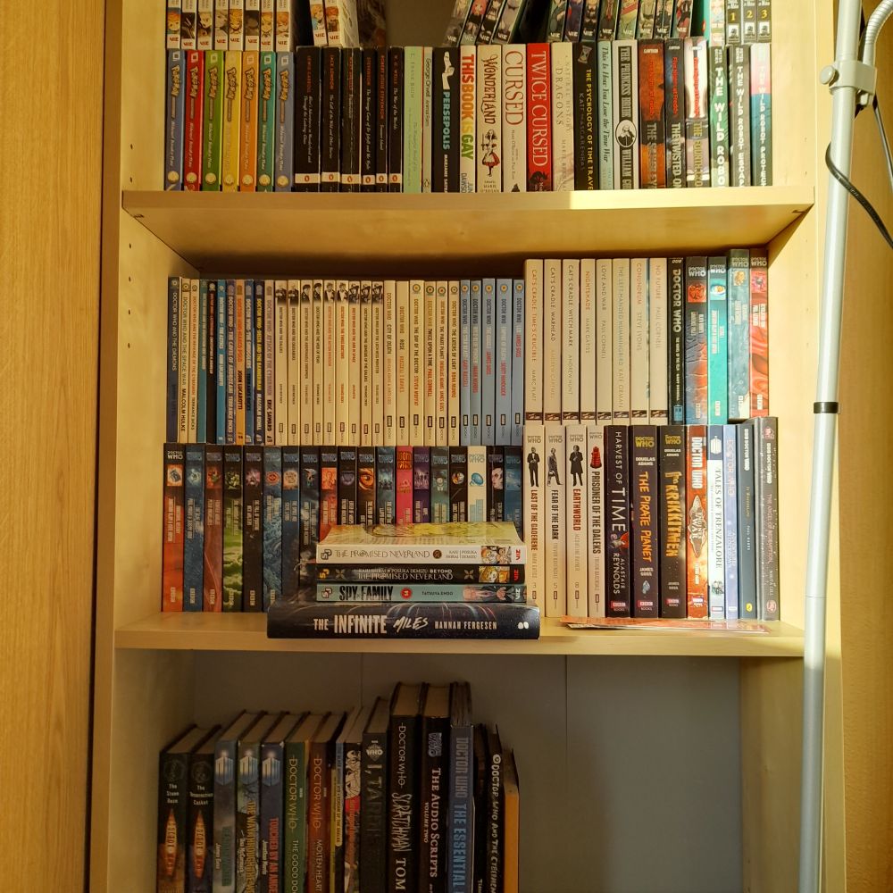 Ah yes, it seems something peculiar is atop my designated "to-read pile"...