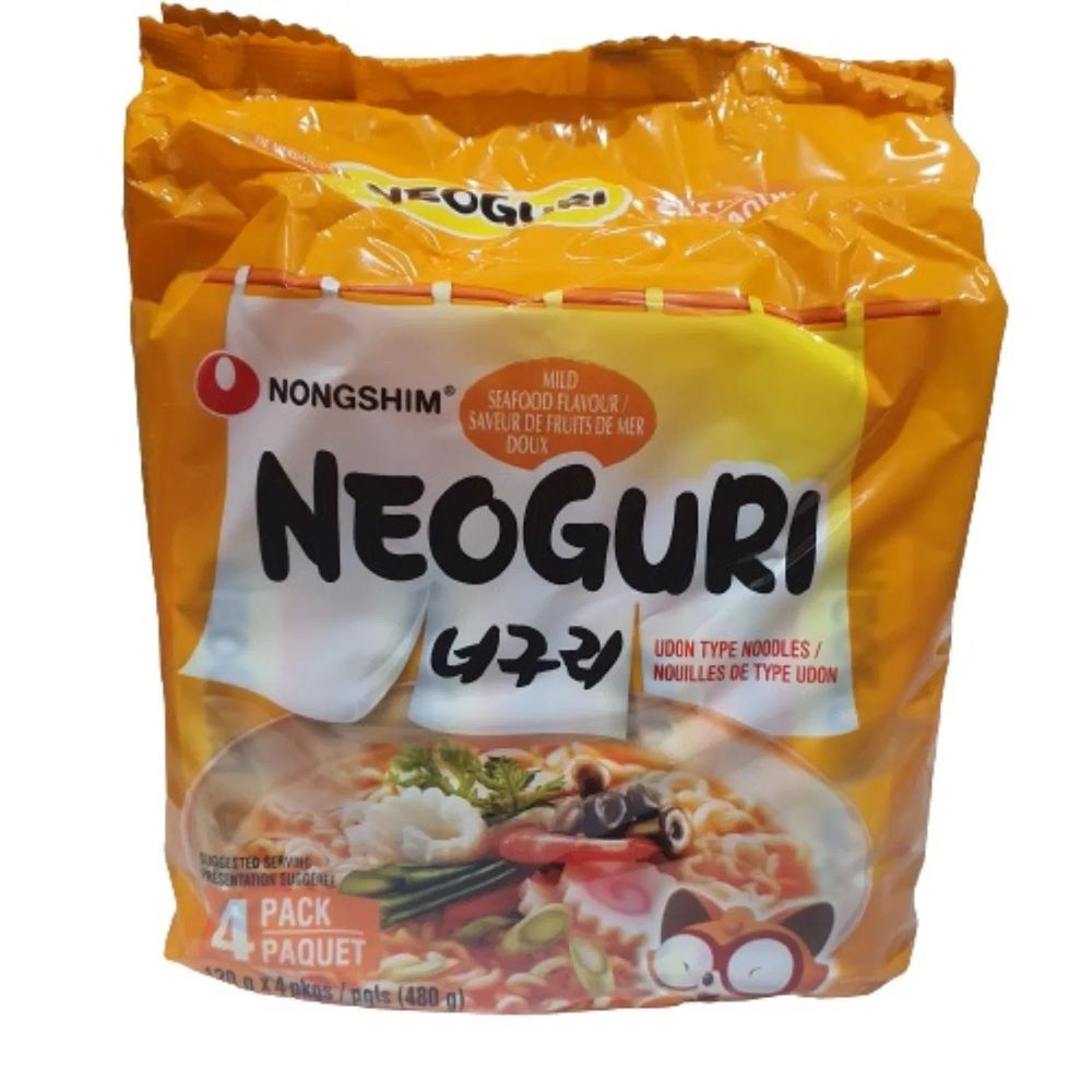 Ramen pack: Neoguri mild seafood flavour
