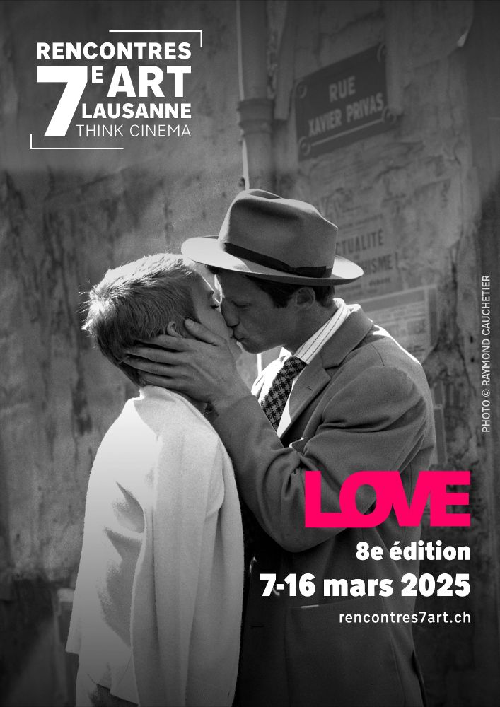 Rencontres du cinéma à Lausanne. Un baiser.