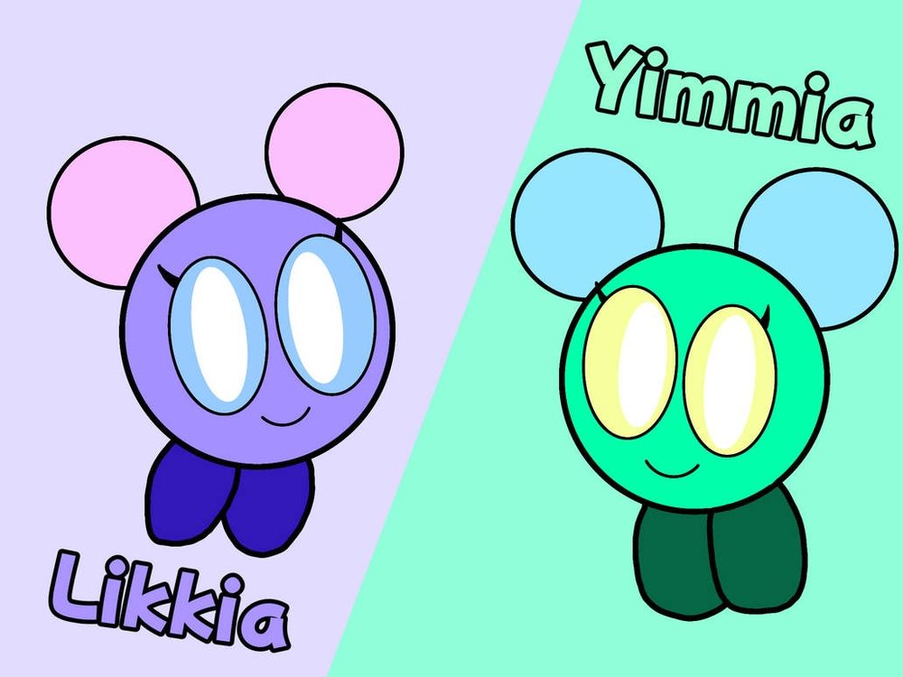 Likkia's Gender: Female
Yimmia's Gender: Female

They're Little Patoonas