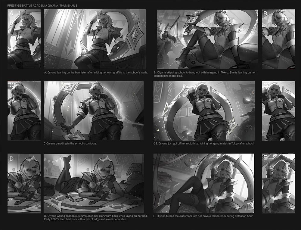 Sketches for the splash