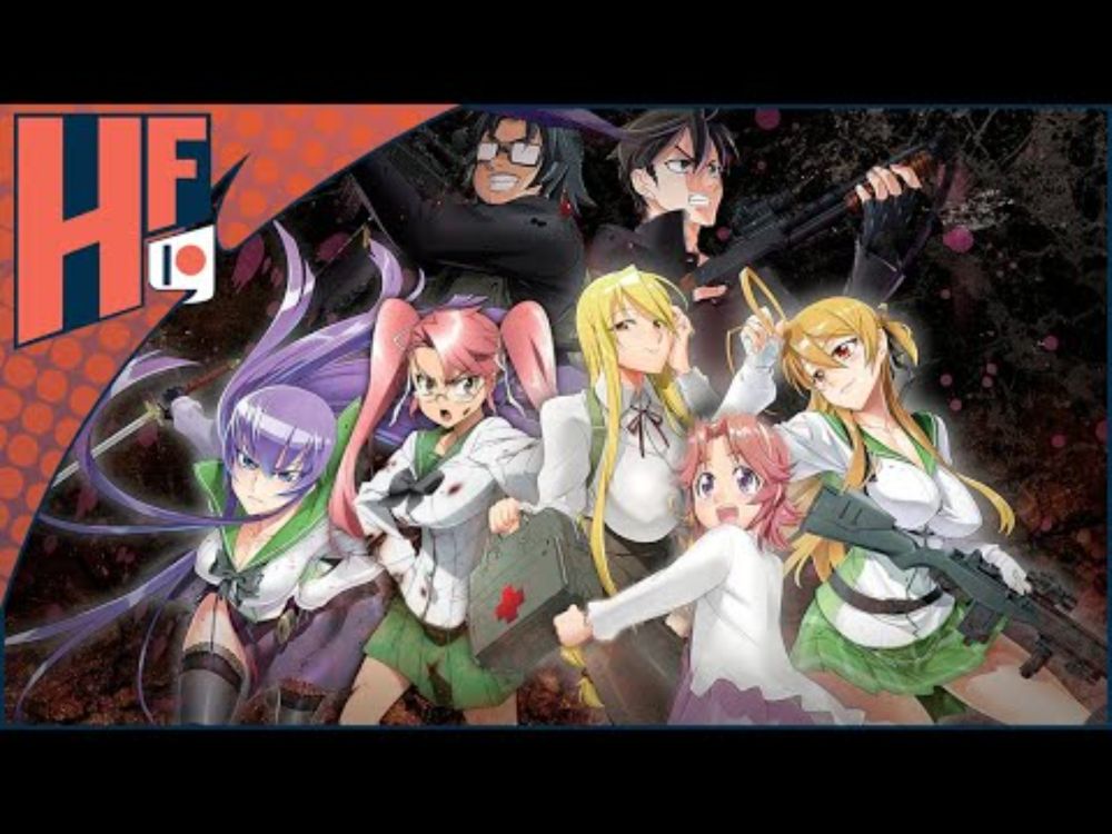 HellfireComms Patreon TV Comms [#295: Highschool of the Dead, Episodes 6-8] (AUDIO COMMENTARY)