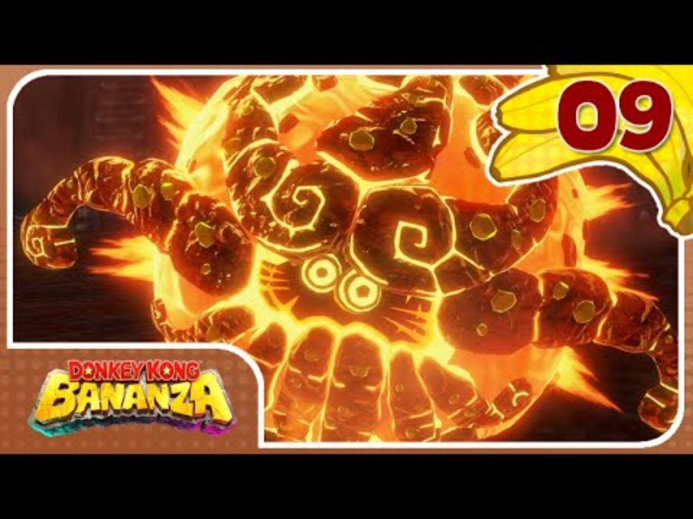 Donkey Kong Bananza playthrough [Part 9: Inflammonite Heats Things Up!]