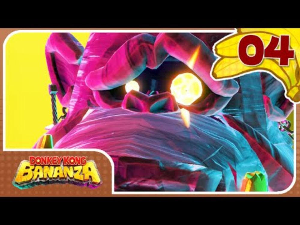 Donkey Kong Bananza playthrough [Part 4: Das Ist Stompenclomper]