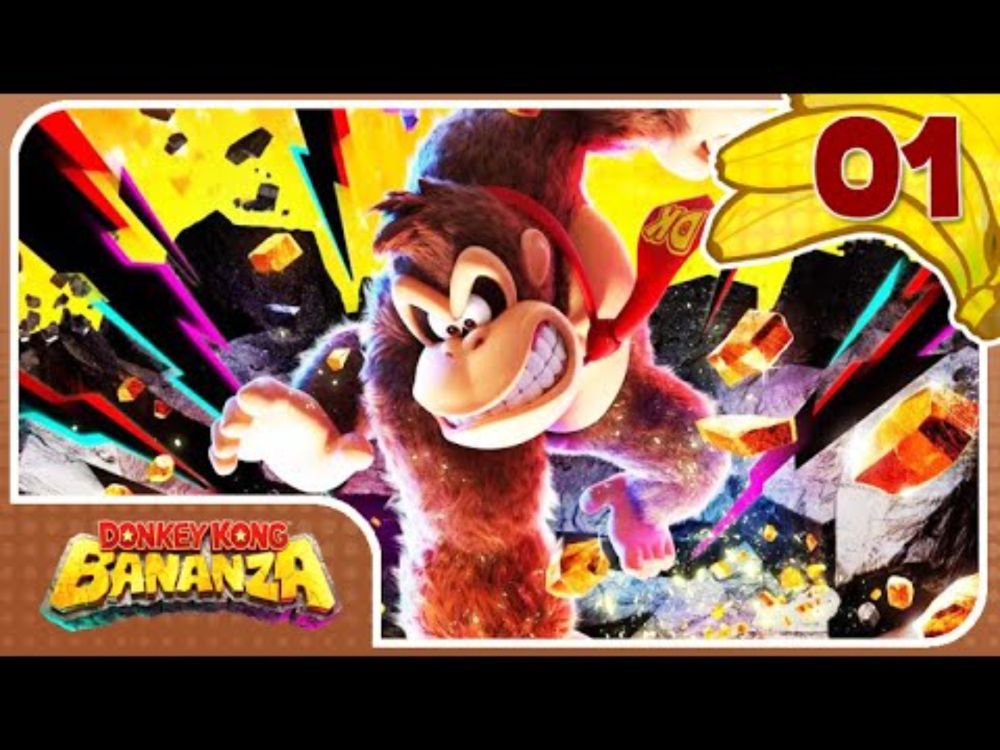 Donkey Kong Bananza playthrough [Part 1: It's On Like...Well, You Know]