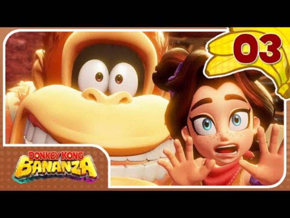 Donkey Kong Bananza playthrough [Part 3: The Canyon Layer]