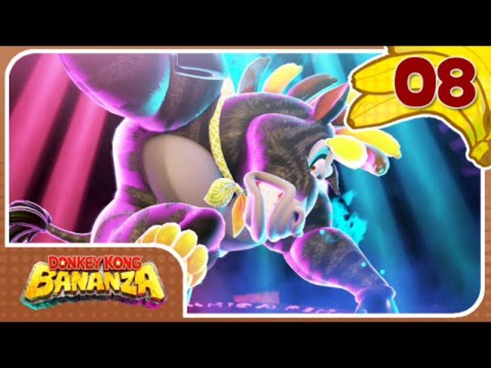 Donkey Kong Bananza playthrough [Part 8: Gotta Go Zebra]