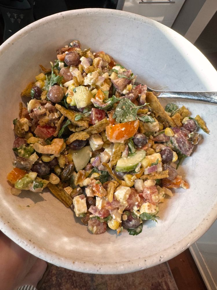 All those things in a bowl