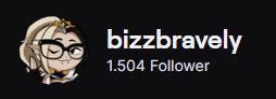 Screenshot of amount of follower on twitch of my channel