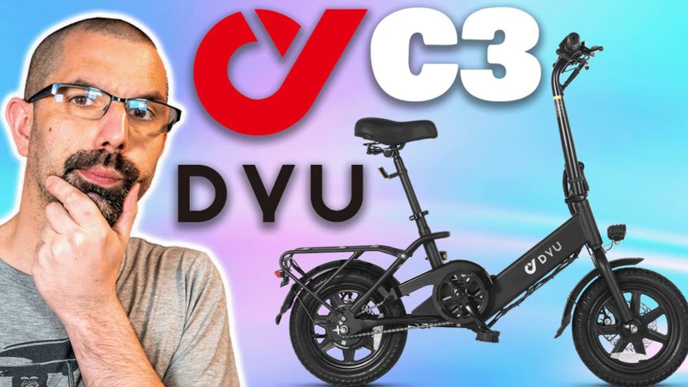 DYU C3 entre le VELO et la DRAISIENNE ELECTRIQUE