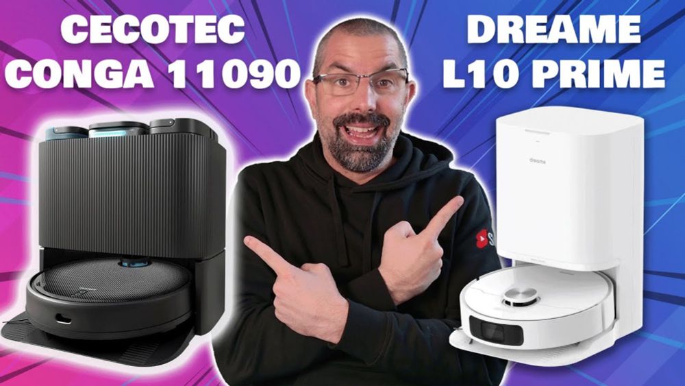 CECOTEC CONGO 11090 Spin revolution vs DREAME L10 Prime