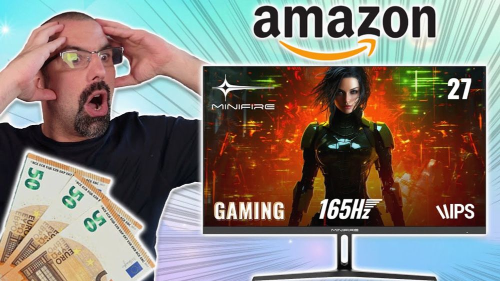 Le MEILLEUR Ecran Gamer 27 165Hz PAS CHER sur AMAZON ( Minifire MFG27F2 )