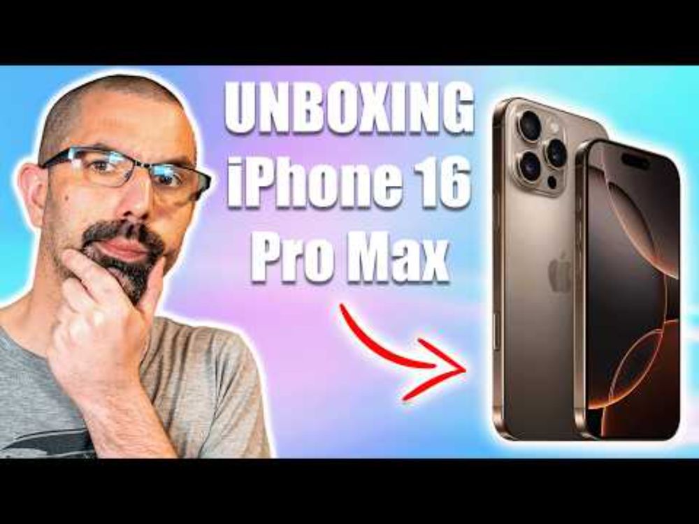 iPhone 16 Pro Max Unboxing