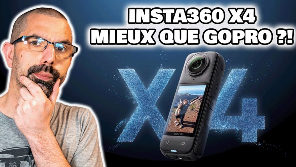 INSTA360 X4 une caméra 360 mieux qu'une GOPRO ?!