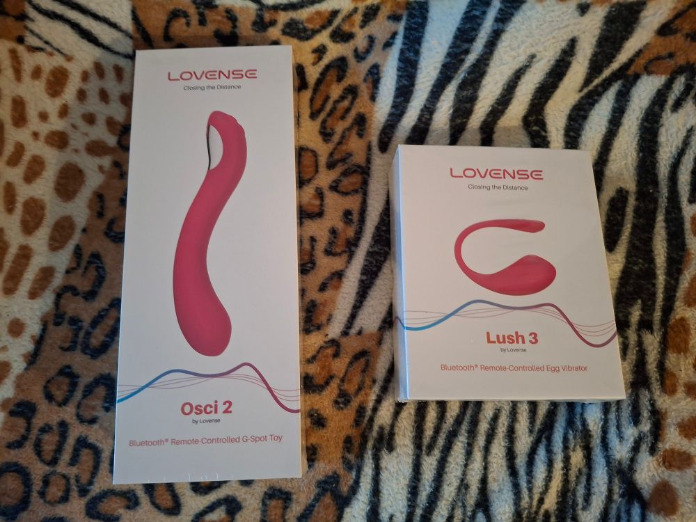 New vibrators in their original boxes