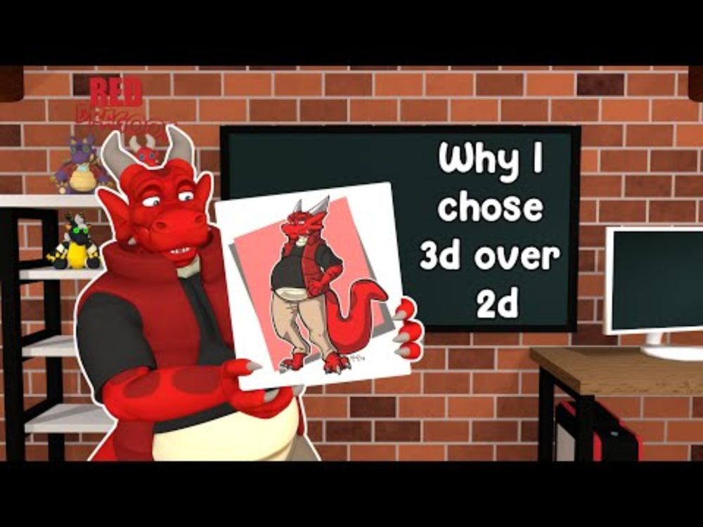 Why I chose 3d over 2d (Storytime animation)