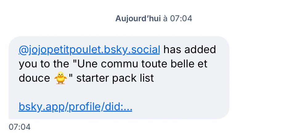 Liste. Commu belle et douce 