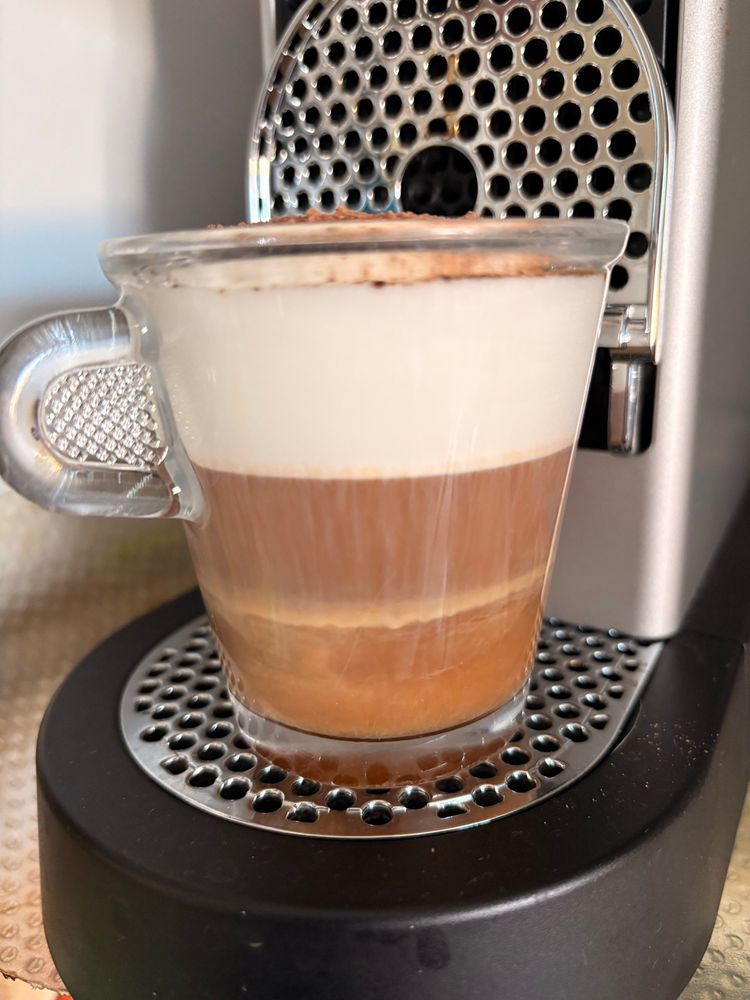 Cappuccino et caramel