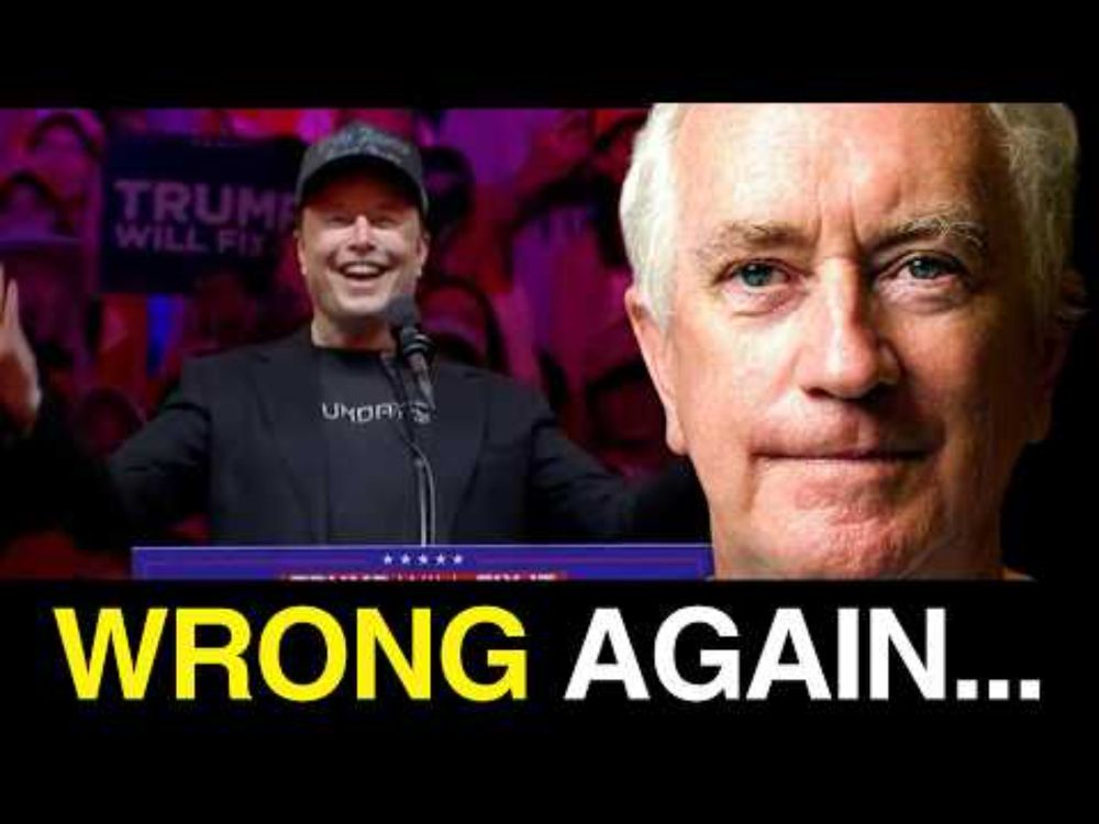 "Elon Musk is Wrong Again" Top Economist Warns the US